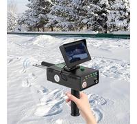Mixtric Kit Detector De Metales Buscador De Metales Portátil Alcance De 1200 M, Alcance De 30 M Bajo Tierra Escáner Profesional para Oro, Plata Y Cobre con Búsqueda Remota Y Pantalla LED 3D