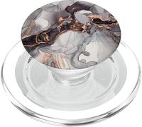 Mixture of Colors Black, Gray and Gold PopSockets PopGrip para MagSafe