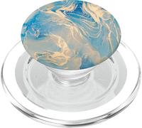 Mixture of Colors Blue and Gold PopSockets PopGrip para MagSafe