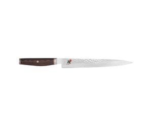 MIYABI ARTISAN 6000MCT Sujihiki 24 cm, Madera de Pakka