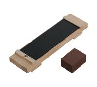 MIYABI Soporte para piedra de afilar Madera de Hinoki