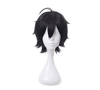 Miyamura Izumi Negro Corto Peluca Cosplay Disfraz Resistente al Calor Pelo Sintético Hori-san a Miyamura-kun Horimiya Pelucas