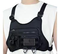 Miyanvuo Bolsa Deportiva de Pecho para Hombre - Ligera Ultradelgada - Porta Teléfono Equipo Exterior Mochila para Senderismo Ciclismo Gimnasio Viaje