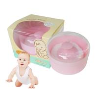 Miyanvuo Envase Para Polvos de Talco Con Aplicador,Para Polvos Talco Infantil | Estuche de Viaje para Cuidadores Padres Guarderías y Baño