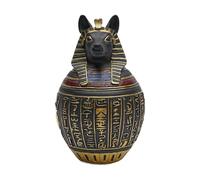 Miyanvuo Urnas para Cenizas De Perros,Recuerdo De Cachorro del Antiguo Egipto En Resina | Urna para Cenizas De Gato - para Dueños De Mascotas Familias En Duelo Veterinarios Hogar Sala Dormitorio