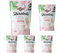 Miyata Shirataki, Arroz De Harina De Konjac 270 g, 1 unidad (Paquete de 5)