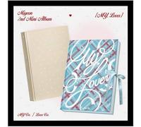 MIYEON My Lover 2nd Mini Album+Poster Folded (2 verSET, + 2 Folded Posters) + Extra Photocards