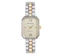 Miykon Relojes de pulsera para mujer - Reloj vintage de lujo octogonal cuadrado para mujer, reloj clásico delicado y lindo para muñecas pequeñas y delgadas, vidrio de corte único, pulido iónico