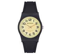 Miykon Relojes impermeables para hombre | Reloj analógico de fácil lectura casual negro | Resina ligera a prueba de golpes, manecillas luminosas y segundero, cuarzo japonés con batería de 4 años,