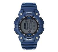 Miykon Relojes militares para hombre, reloj táctico de pantalla grande construido con resina a prueba de golpes, reloj deportivo digital impermeable hasta 100 m, súper iluminador, cronómetro, alarma