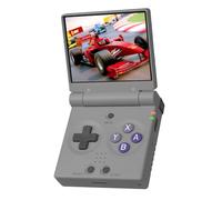 Miyoo Mini consola de juegos de mano retro con tirón, visualización IPS de 2.8 pulgadas, 750 x 560 pulgadas, emulador portátil Linux de mano, regalo para hombres y mujeres, gris