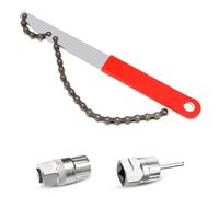 MIYUANGKJ Juego de extractor de piñones y extractor de piñones para bicicleta, juego de extractor de casete, herramienta de bloqueo adecuado para coronas de casetes