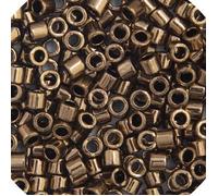 Miyuki Delica 8/0 RD DB0022 Cuentas japonesas de 5,2 g, bronce metálico, D22