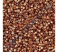 Miyuki DELICA - Cuentas de semillas Rocailles, tamaño 11/0, cobre (# DB0040), 5 g, Japón, vidrio
