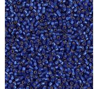 Miyuki Delica cuentas redondas de 11/0 Cilindro - teñida SF S/L al atardecer azul - db0693 5 gramos