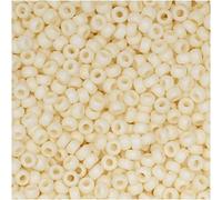 MIYUKI Redondo rocalla Perlas de Semillas tamaño 11/0 8,5 G Mate Opaco Crema
