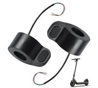 mizikuu 2 Piezas Acelerador Patinete Electrico, Acelerador para Patinete Electrico Compatible con Xiaomi M365 Acelerador De Pulgar Impermeable Acelerador Control de Velocidad del Acelerador, Negro