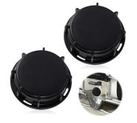 mizikuu 2 Piezas Depósito IBC Tapa De Adaptador, S60 IBC Tapa de DepóSito para VáLvula de Drenaje IBC Adaptador de Salida De Plástico con Rosca Ccesorios para Depósito De Agua