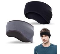 mizikuu 2 Piezas Diadema Deportes De Invierno, Calentador De Oído Diademas Para Mujeres y Hombres Protección Contra El Frío Cálido a Prueba De Viento Orejeras Diadema Para Correr, Trotar, Ciclismo