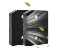 mizikuu 2 Piezas Filtro de Secadora Compatible con Miele T1 9164761, Filtro de Espuma de Secadora 207 x 157 x 30mm Lavable y Reutilizable Fino-Grueso Doble Filtración Filtro De Esponja