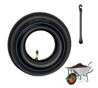 mizikuu 3.00/3.50-4 Cámaras de Aire Ruedas Pequeñas, 1pcs Tubo Interior para Llantas con Válvula Rueda Neumática Tubo Interior para Carretillas, Mini Bicicleta, Césped Jardín Equipo