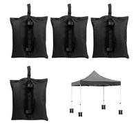 mizikuu 4 Piezas Pesos para Carpas, Grado Industrial Bolsa de Pesos Bolsas Pesadas de Arena para Pop-up Canopy Carpa Pies Cargados Sacos de Arena para Sombrilla