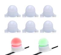mizikuu 6 PCS Indicadores De Picada De Pesca, Luces de Punta de Caña de Pescar Nocturnas con Sensor De Movimiento LED de Alarma para Pesca Alarma De Mordida