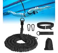 mizikuu Cinturon Natacion, 4-12M Cinturón de Entrenamiento de Natación Ajustable Cinturón de Resistencia De Natación Cinturón de Ayuda a la Flotabilidad para niños Adultos