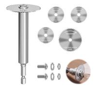 mizikuu Cortador de Tubos Interiores, Cortador de Tubos de Plástico Interno 4PCS Hojas de Sierra Circulares de Acero de Alta Velocidad (32 mm x 3, 44mmx1) Cortador Interior de PlomeríA