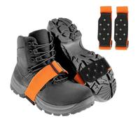 mizikuu Crampones Antideslizante, Universal 7 Clavos Clavos Antideslizantes para Zapatos Garras de Zapatos para Hielo y Nieve Zapatos Tracción para Montañismo, Turismo, Pesca