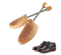 mizikuu Horma de Zapato, Tensor De Zapatos Con Espiral Para Hombre y Mujer Tensor De Espiral Madera Natural Estirador De Zapatos Transpirable Conserva la Forma de tus Botas y Zapatos, Talla 39-40