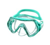 mizikuu Máscara de esnórquel, vista panorámica de 180°, gafas de natación con cubierta de nariz, vidrio templado, máscara de buceo a prueba de niebla y a prueba de fugas, gafas flotantes