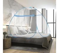 mizikuu Mosquitera para Cama, Mosquitera desplegable para Cama Doble 180 x 200cm Tienda de Campaña Portátil Grande de Viaje Tienda Emergente de Mosquitera para Dormitorio, Camping, Viaje