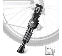 mizikuu Pata de Cabra para Bicicleta, 12" Aluminio Soporte Ajustable del Retroceso Caballete Bicicleta Durabilidad Antideslizante Bike Stand para Bicicleta Pulgadas Infantil, Carretera, BMX, MTB