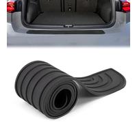 mizikuu Protector Parachoques Trasero, 90 x 7 cm Protector Paragolpes Coche Universal de Goma Protección Autoadhesivo Anti Arañazos Protector de Goma para Coche, Negro