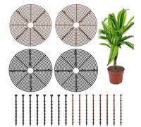 Mizikuu Protectora de Rejilla 4 Piezas 30cm, Cubierta para Niños, Gatos y Mascotas