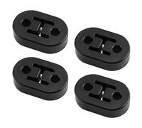 mizikuu Soporte de Escape, 4 Piezas Escape Suspensión coche de Goma universal Soporte para coche adecuado Colgadores de Tubos de Escape para todos los vehículos, 2 agujeros de 12 mm