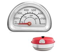 mizikuu Termómetro para Horno, Termómetro de Horno de Lectura Instantánea de Acero Inoxidable Indicador De Temperatura 0 ℃ - 350 ℃ Compatible con el horno Omnia Para Barbacoa Suministros De Cocina