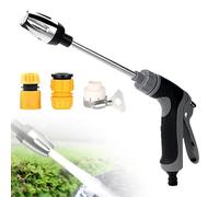 mizikuu Turbo Washer para manguera de jardín, turbolavadora, pistola de agua de alta presión, boquilla de alta presión con 3 conexiones, pistola de alta presión, boquilla, limpiador de alta presión