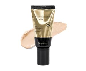 [Mizon] BB Cream SPF 50+ infusionada con extracto de baba de caracol (#21) alta cobertura, hidratación, regeneración de la piel, cosmético coreano (Snail Repair Intensive BB Cream)