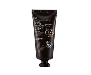[Mizon] Crema de Manos & Pies con Extracto de Baba de Caracol (100ml) Crema hidratante y calmante para pieles secas, manos secas, codos y talones, reparación de la piel (Snail Hand & Foot Cream)