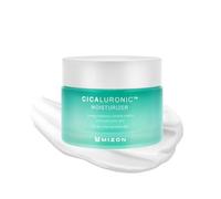 [Mizon] Crema hidratante rica con Centella Asiática y Ácido Hialurónico (50ml) Rejuvenecimiento, Regeneración de la piel, Cuidado de las arrugas, Fórmula vegana (Cicaluronic Moisturizer)