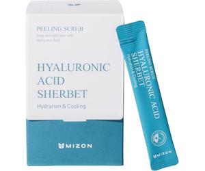 Mizon Peeling Scrub Exfoliante cutáneo profundo sorbete de ácido hialurónico 40x5g