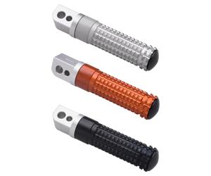 MIZU Estriberas carreras piloto y pasajero NEGRO VARIOS MODELOS