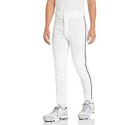 Mizuno 350148.0090.05.M Premier Piped - Pantalón para Hombre (Talla M), Color Blanco y Negro