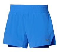 MIZUNO Active 2in1 4.5 Inches Short W - Mujer - Azul - talla XS- modelo 2026