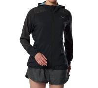 Mizuno Active Alpha Hooded Jacket Negro Mujer Talla M