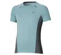 Mizuno Active DryAeroFlow Short Sleeve Tee Aquifer Hombre Talla XL