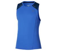 Mizuno Active DryAeroFlow Tank Top Dazzling Azul Hombre Talla S