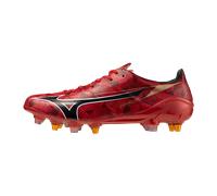 MIZUNO ALPHA II JAPAN MIX Botas de futbol MORELIA 40th Rojo/Negro/Oro Mujer/Hombreo Talla 42